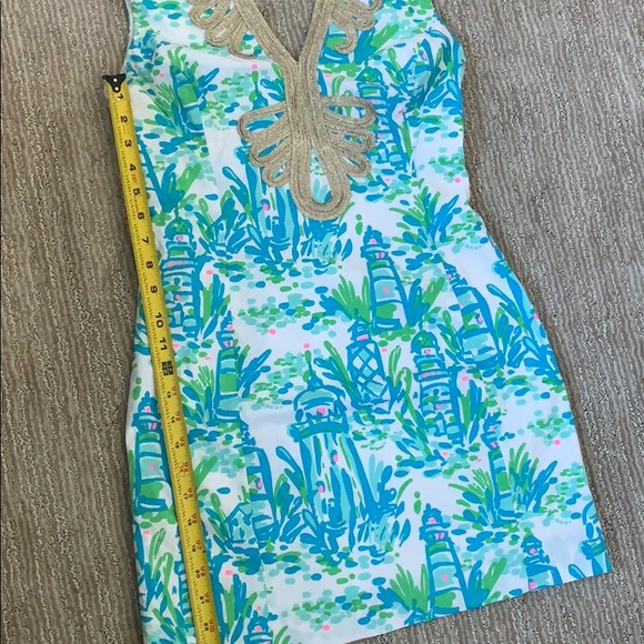 Lilly Pulitzer Janice Dress in High Beam Fits 0 - Picture 7 of 7